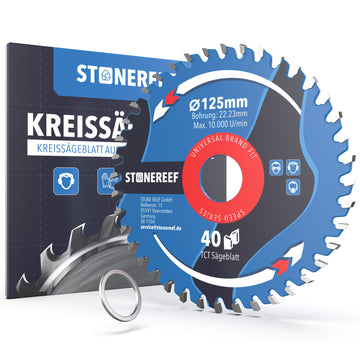 Kreissägeblatt 125x22.23 für präzise Schnitte