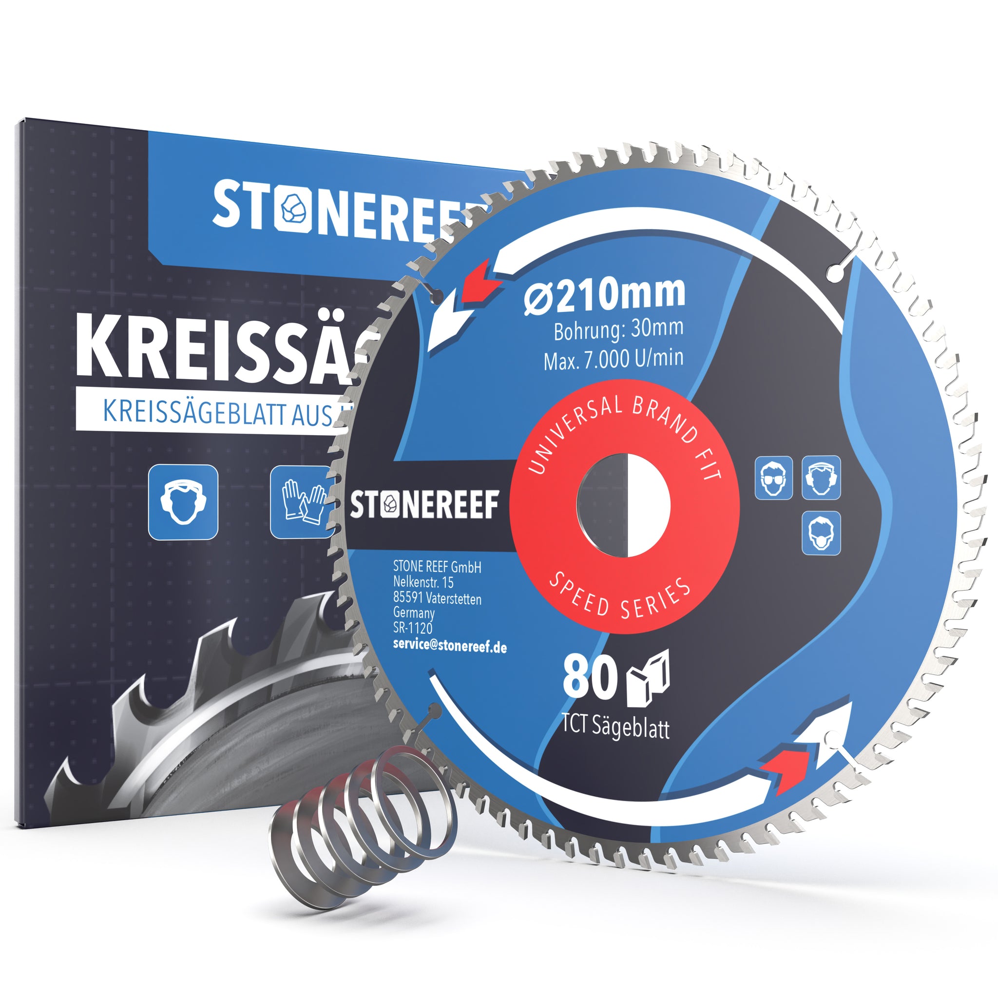 Kreissägeblatt 210x30 für präzise Schnitte