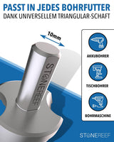 Stufenbohrer Ø 4-32mm für gratfreies Bohren