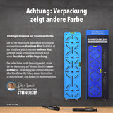 Steckdosen-Bohrschablone für exakte Montage inkl. Tieflochmarker