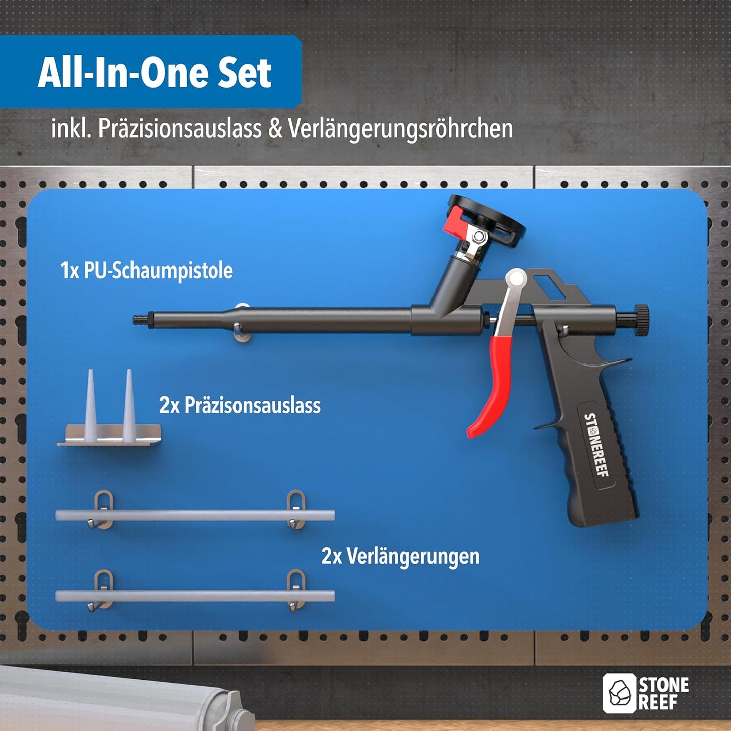 PU Schaumpistole für präzises Ausschäumen