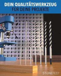 Extra lange Holzbohrer Set für tiefe Durchgangsbohrungen