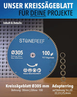 Kreissägeblatt 305x30 für präzise Schnitte