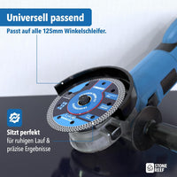 Fliesenscheibe 125mm für saubere Schnitte
