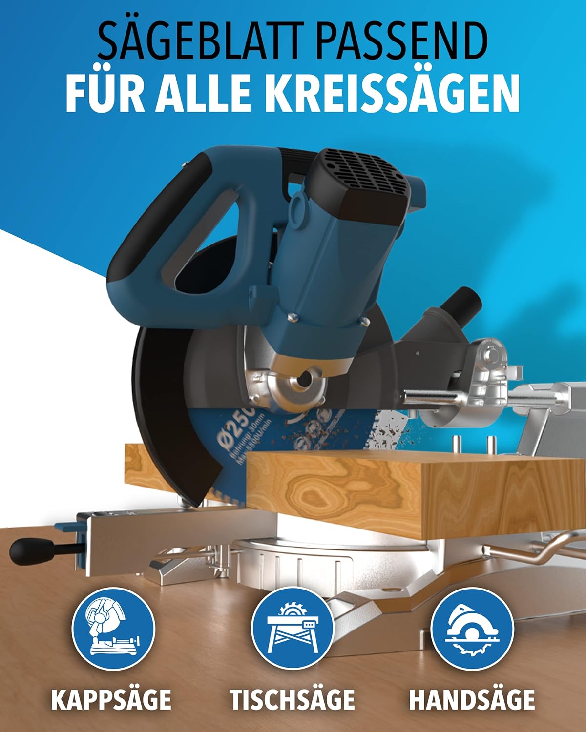 Kreissägeblatt 150x20 für präzise Schnitte