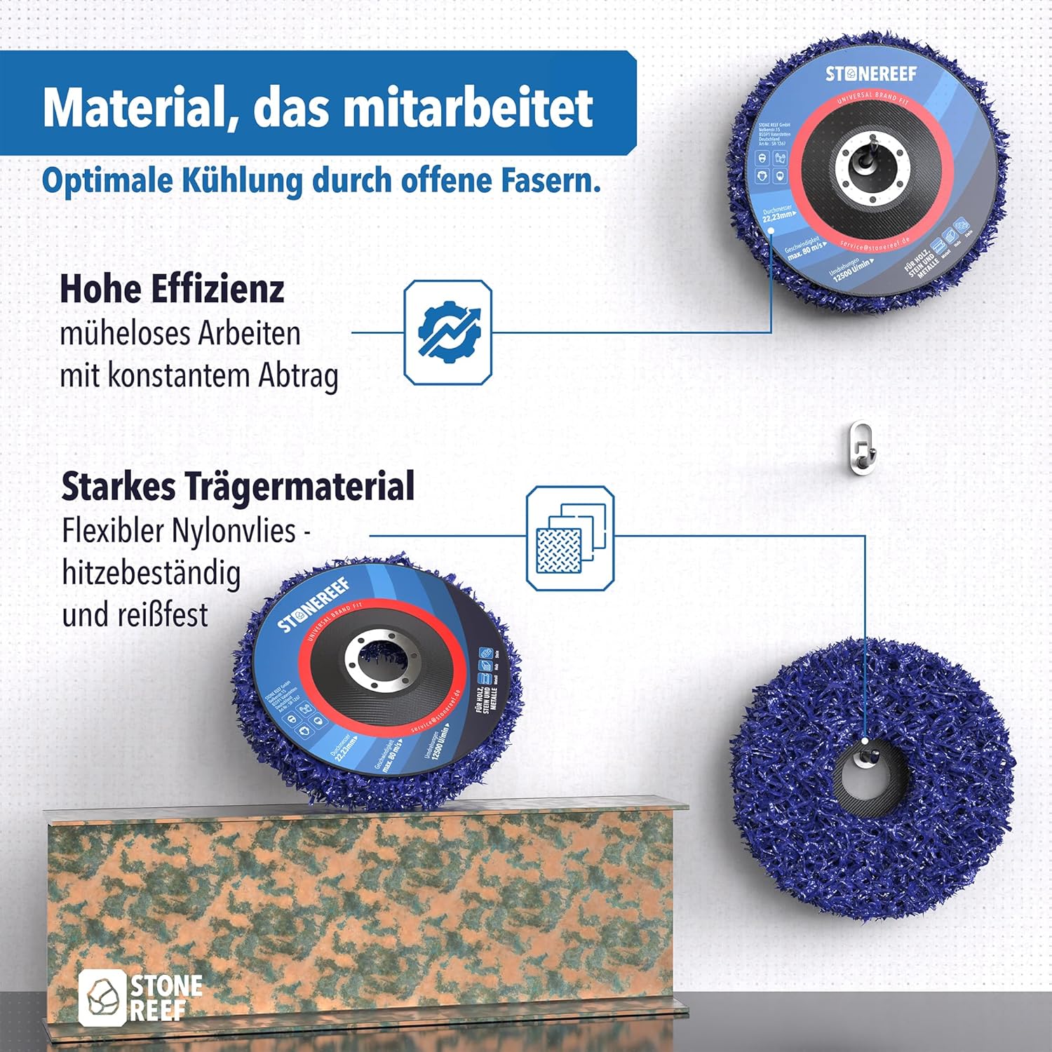 Reinigungsscheiben 5er Set für rückstandsfreie Reinigung old