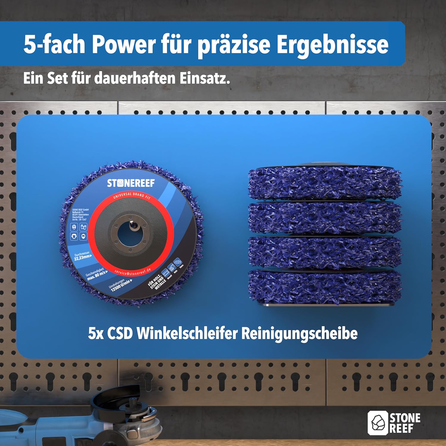 Reinigungsscheiben 5er Set für rückstandsfreie Reinigung old