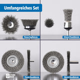Drahtbürsten 5er-Set zum gründlichen Reinigen