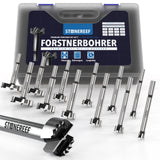 Forstnerbohrer Set (12-tlg.) für professionelle Holzarbeiten