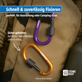 Karabinerhaken zur sicheren Befestigung