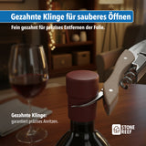 Kellnermesser für müheloses Entkorken