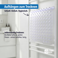 Badewannenmatte für rutschfesten Halt