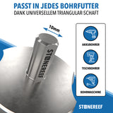 Stufenbohrer Ø 6–60 mm für gratfreies Bohren