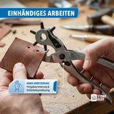 Lochzange für Leder, Gürtel, Stoff & Papier
