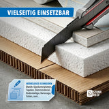 Cuttermesser Klingen 18 mm – Kompatibel mit Cuttermesser, Teppichmesser & Profi-Werkzeug