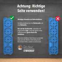Steckdosen-Bohrschablone für exaktes Montage