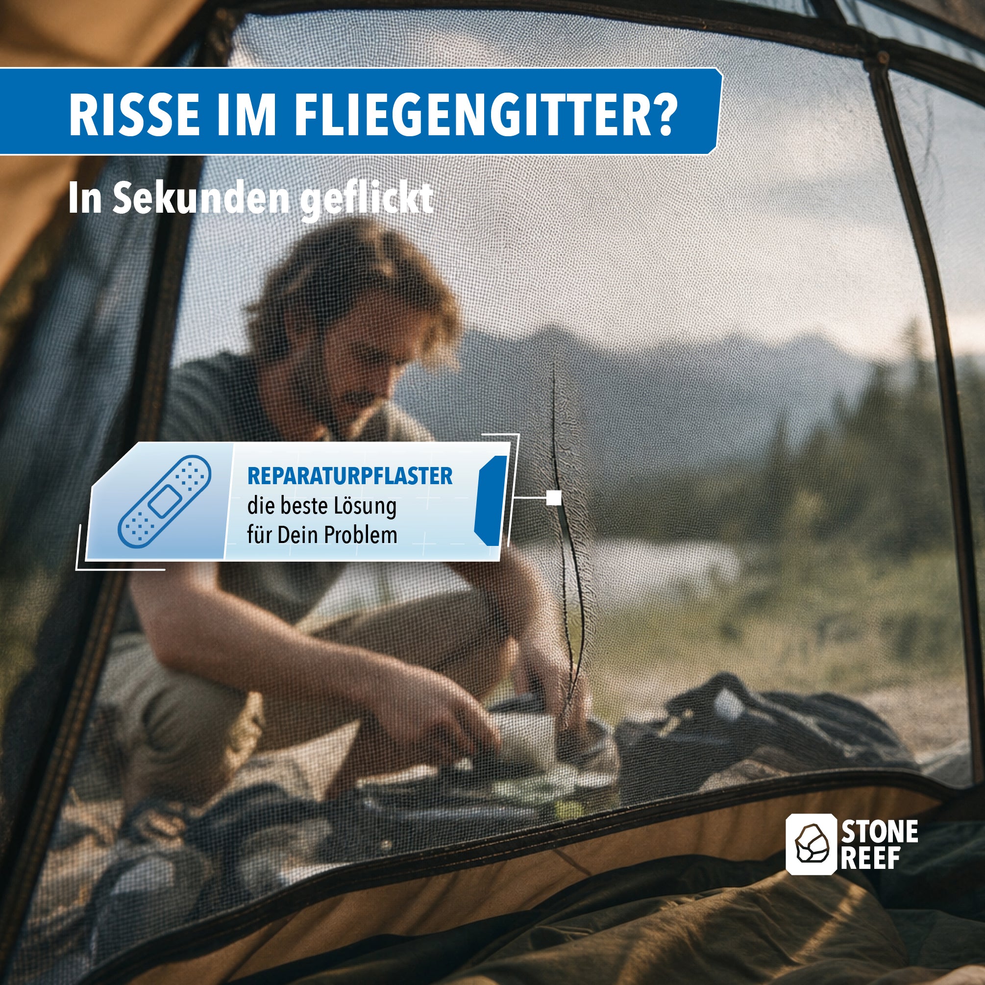 Fliegengitter Reparatur Set