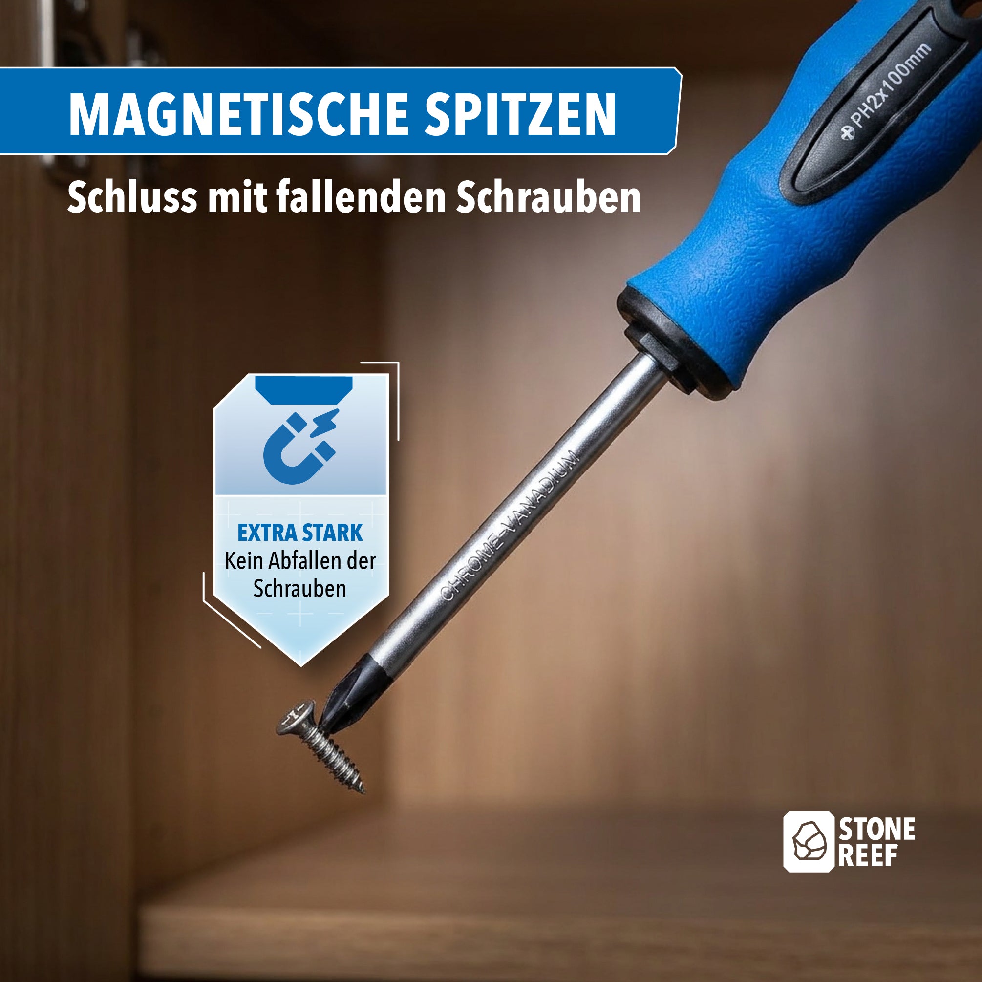 6-tlg. Schraubendreher Set für Heimwerker & Profis