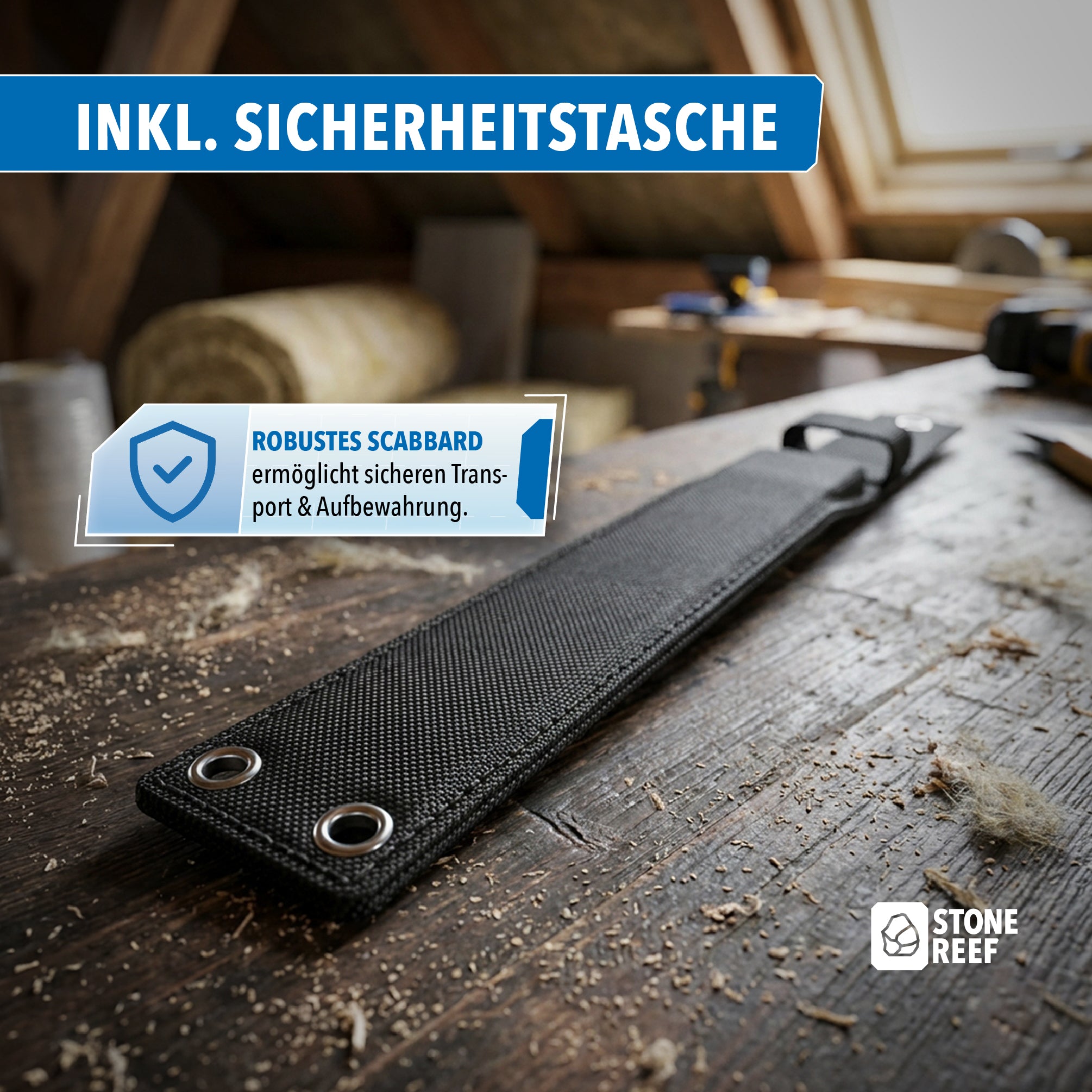 Dämmstoffmesser – extra scharf mit ergonomischem Griff