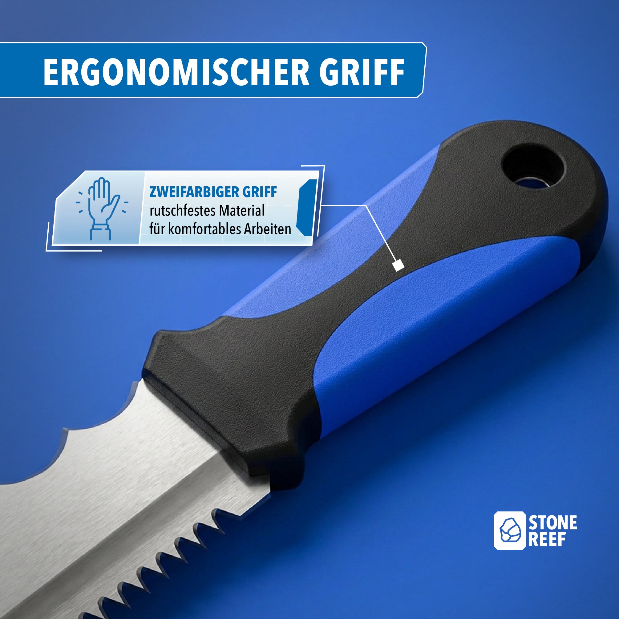 Dämmstoffmesser – extra scharf mit ergonomischem Griff