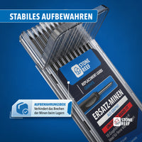 10er Ersatzminen-Set für Tieflochmarker für präzises Anzeichnen