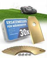 30× Mähroboter Ersatzklingen – für sauberen Schnitt
