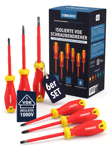 6 teiliges VDE Schraubendreherset