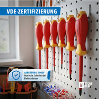 6 teiliges VDE Schraubendreherset