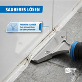 Fugenmesser-Aufsatz zum Herauslösen alter Silikonfugen an Dusche, Wanne und Fliesen