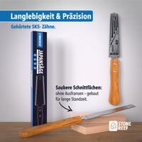 300 mm Japansäge für saubere Schnitte