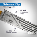 300 mm Japansäge für saubere Schnitte