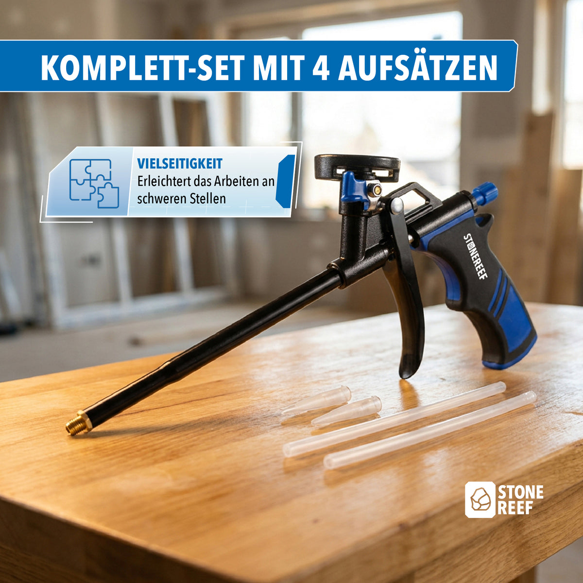 PU Schaumpistole für präzises Ausschäumen