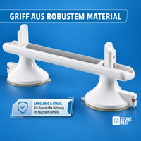 Haltegriff aus robustem, feuchtigkeitsbeständigem Material für dauerhafte Nutzung