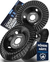 Holz-Schleifscheibe 125mm (hitzebehandelte Oberfläche) für noch effektiveren Materialabtrag