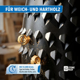 Holz-Schleifscheibe 125mm (hitzebehandelte Oberfläche) für noch effektiveren Materialabtrag