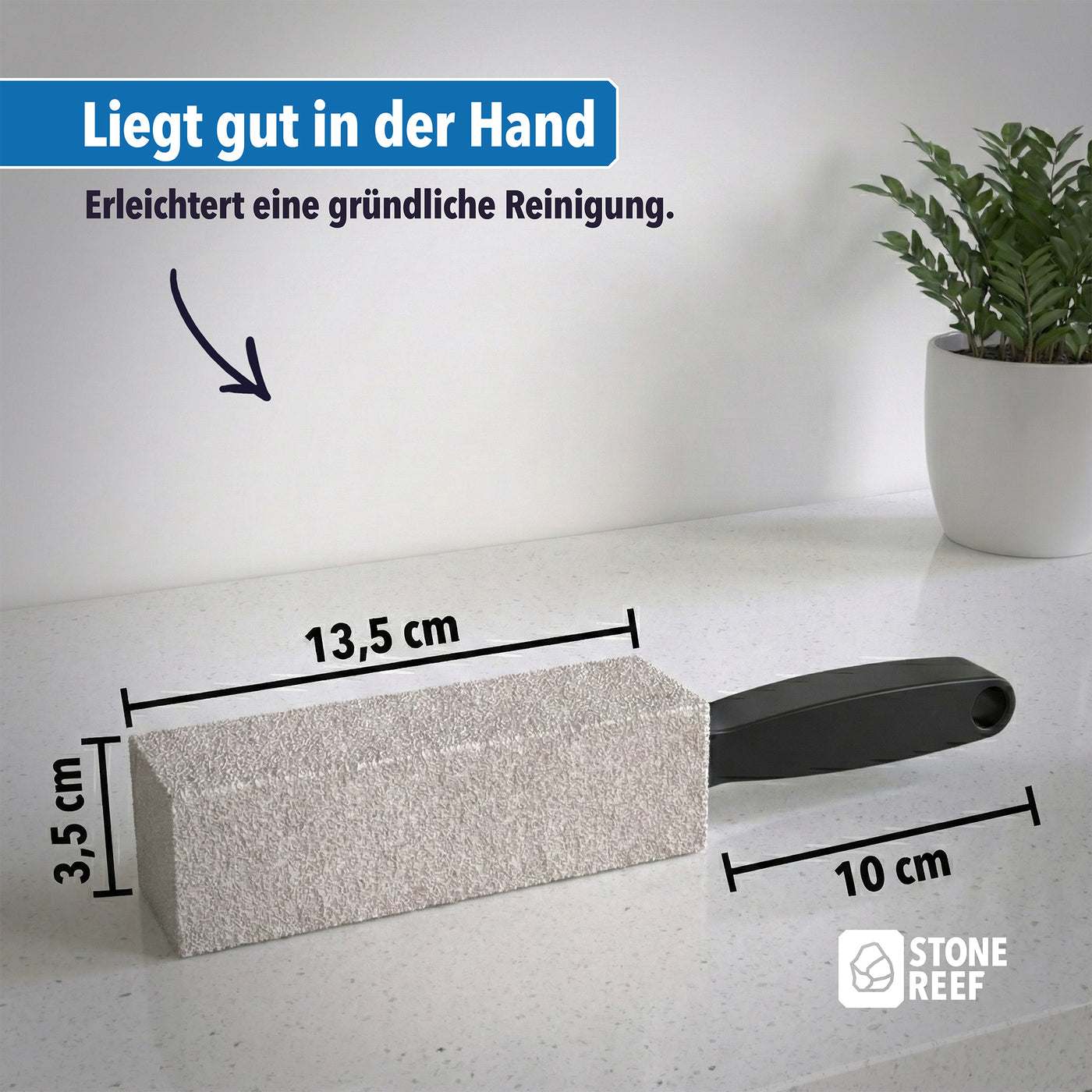 Lieferumfang des Bimssteins – STONE REEF