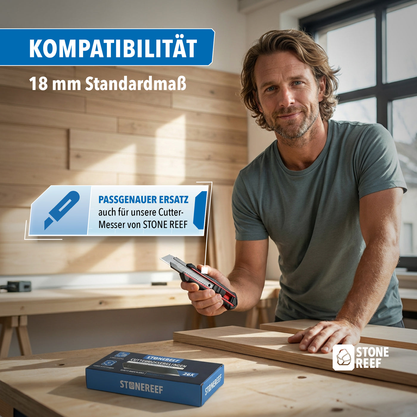 Aufbewahrung der Cuttermesser Klingen – STONE REEF