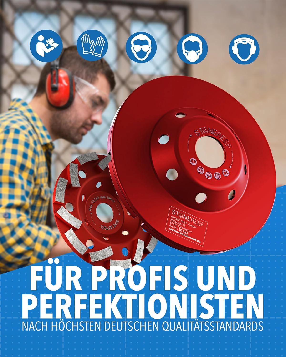 Vergleich Standard- und Spezialreihung – STONE REEF