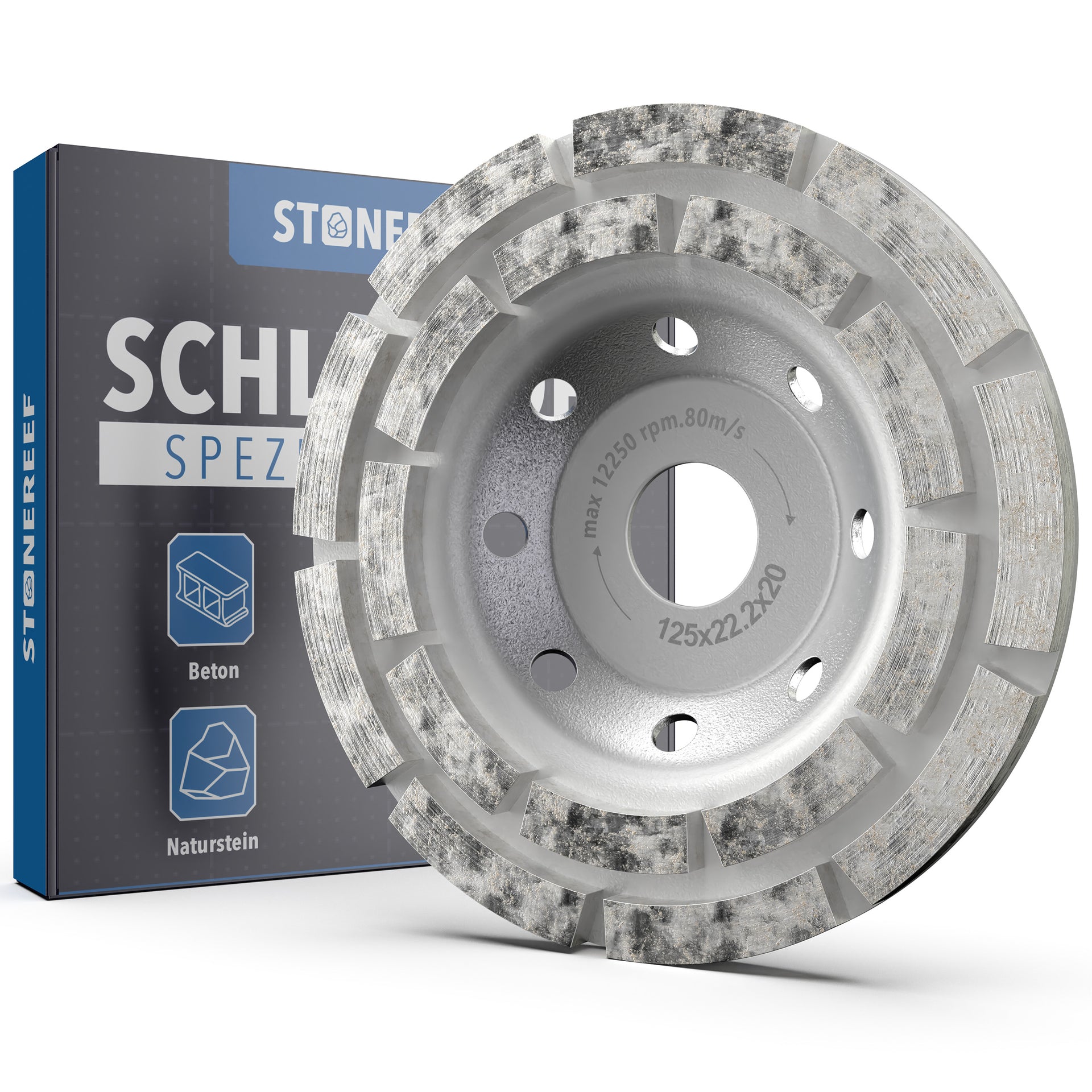 Diamant-Schleiftopf Standard für effizientes Planschleifen – STONE REEF