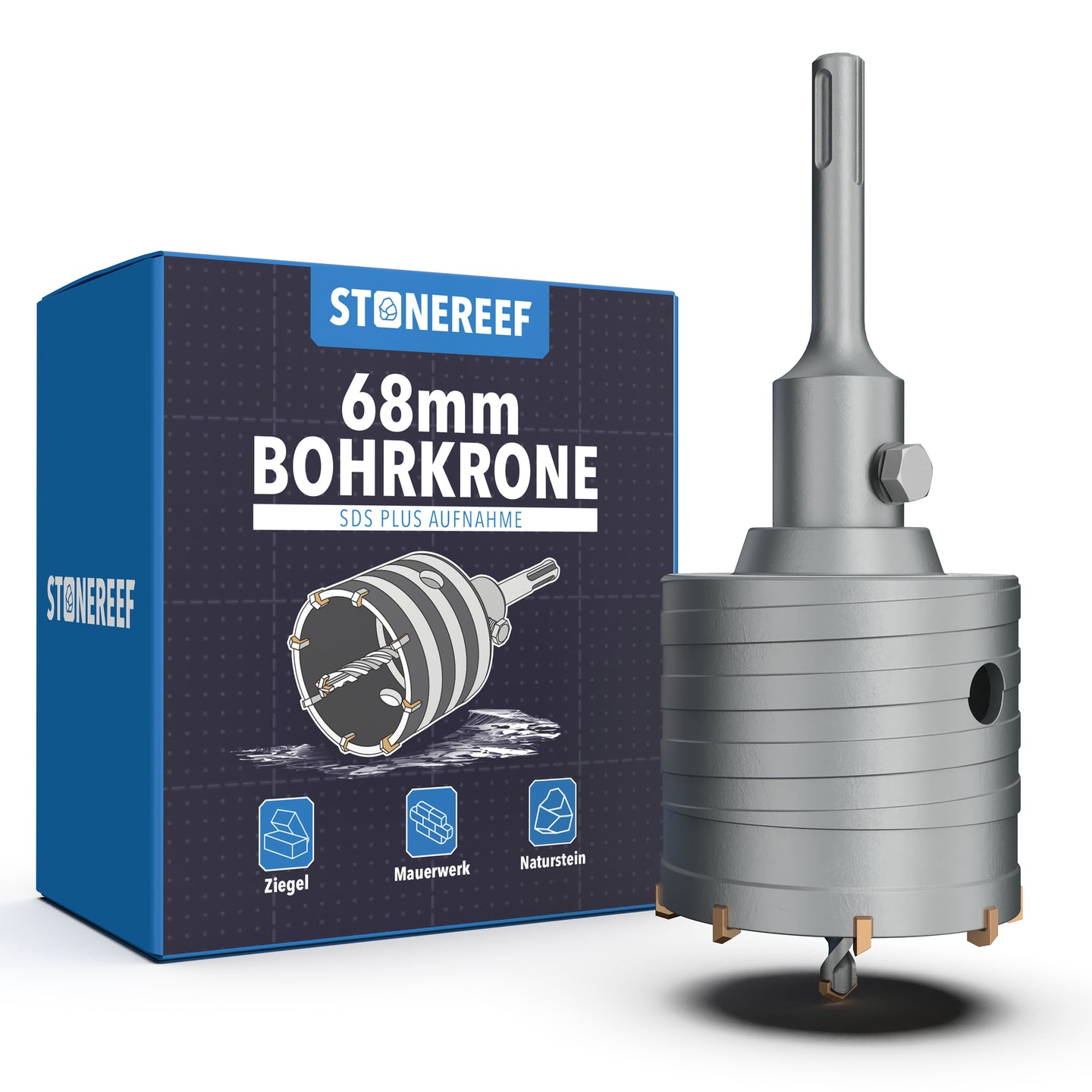 Bohrkrone 68mm für Gerätedosen