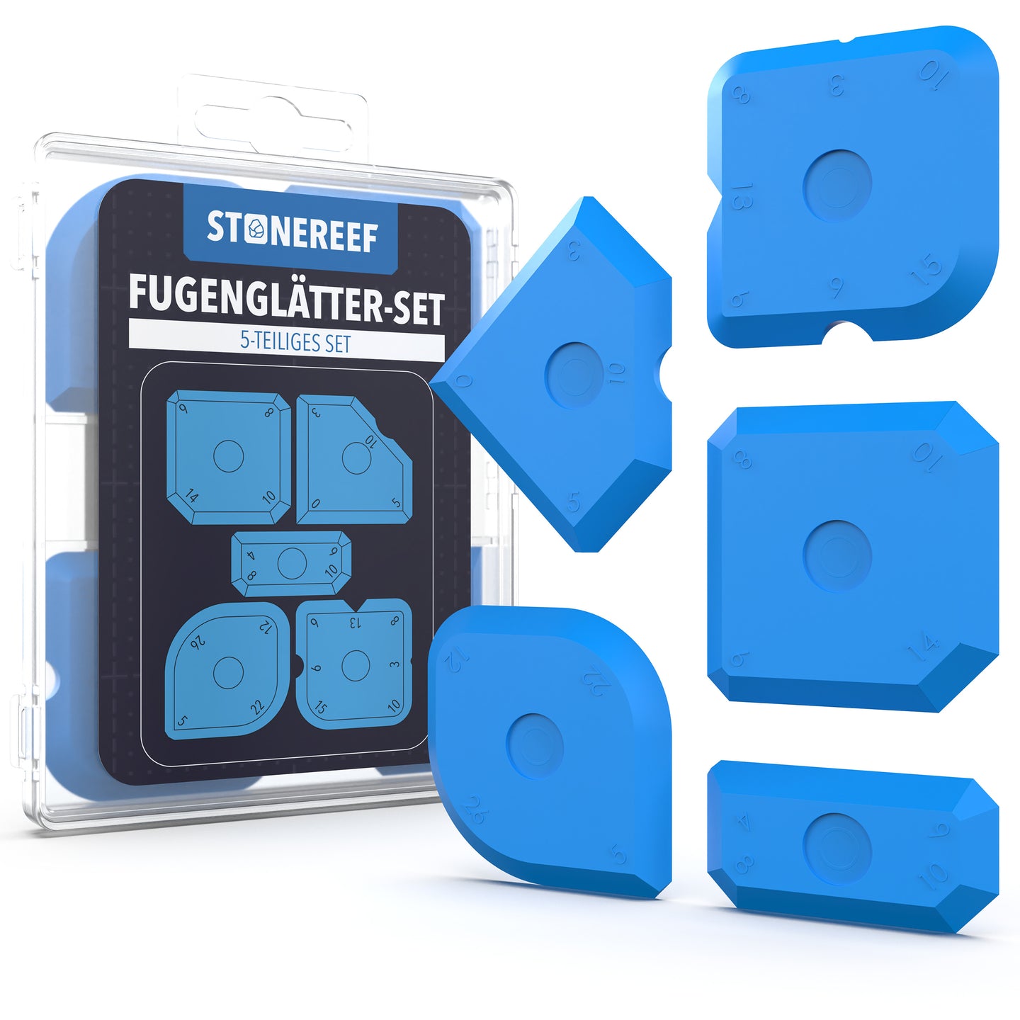 Fugenglätter Set für makellose Fugen