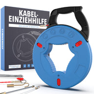 Einziehspirale 30m für müheloses Kabelverlegen