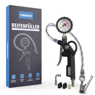 Reifenfüller mit drehbarem Manometer