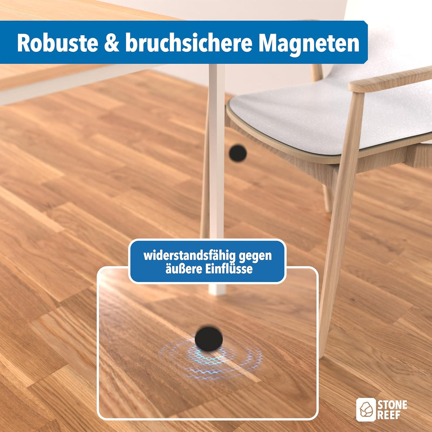 Magnete zur Organisation von Büro und Pinnwand – STONE REEF