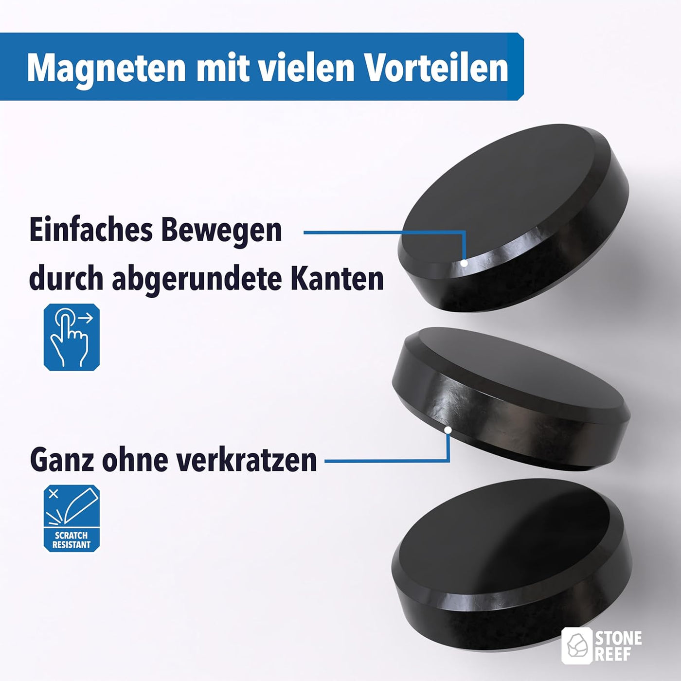 Starke Magnete im Einsatz am Kühlschrank – STONE REEF