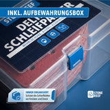 Klettverschluss des Schleifpapiers im Detail – STONE REEF