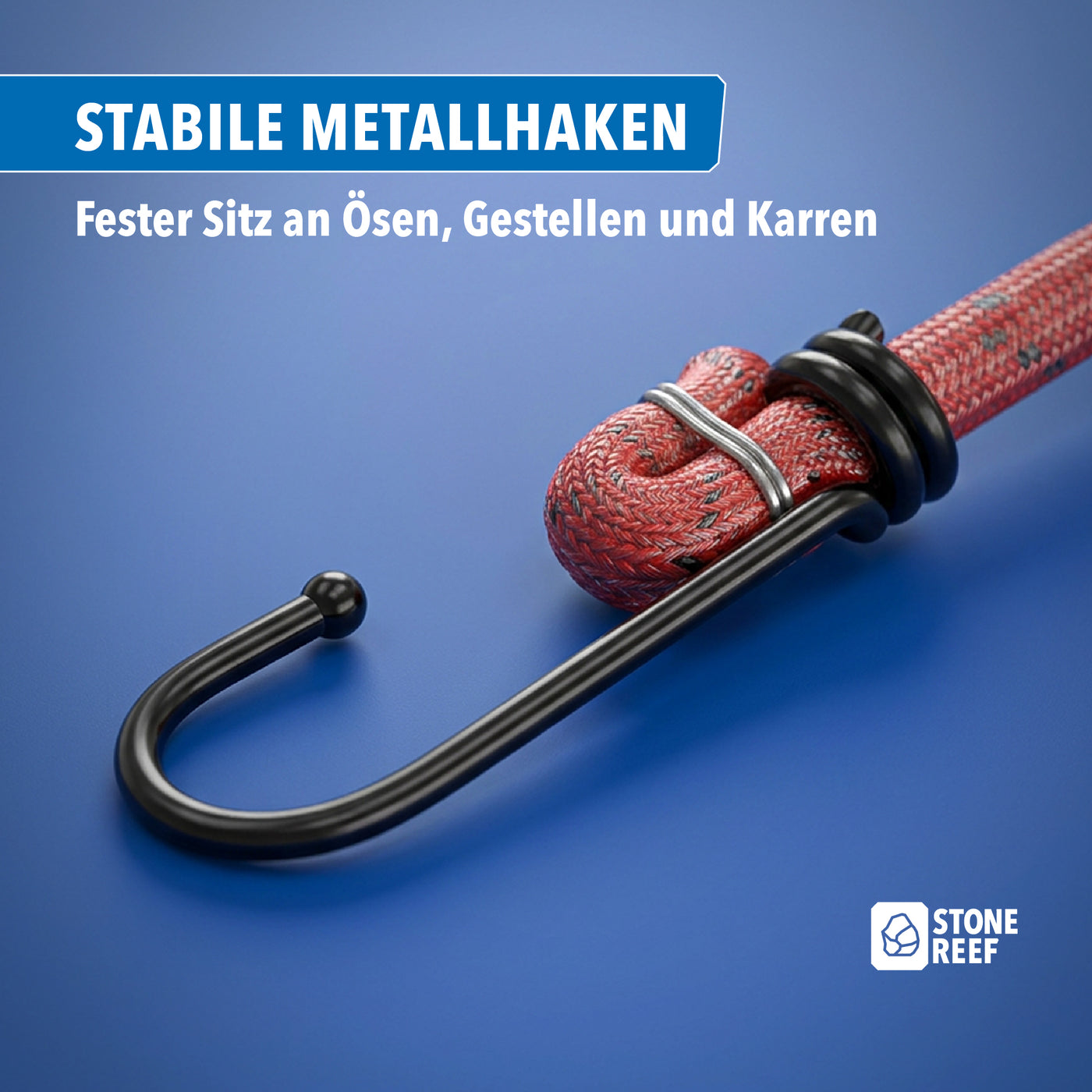 Spanngummi zum Sichern von Gepäck und Ladung – STONE REEF