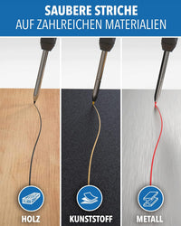 Tieflochmarker im Einsatz auf Holz und Metall – STONE REEF