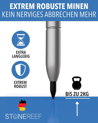 Tieflochmarker zum Anzeichnen in tiefen Bohrlöchern – STONE REEF