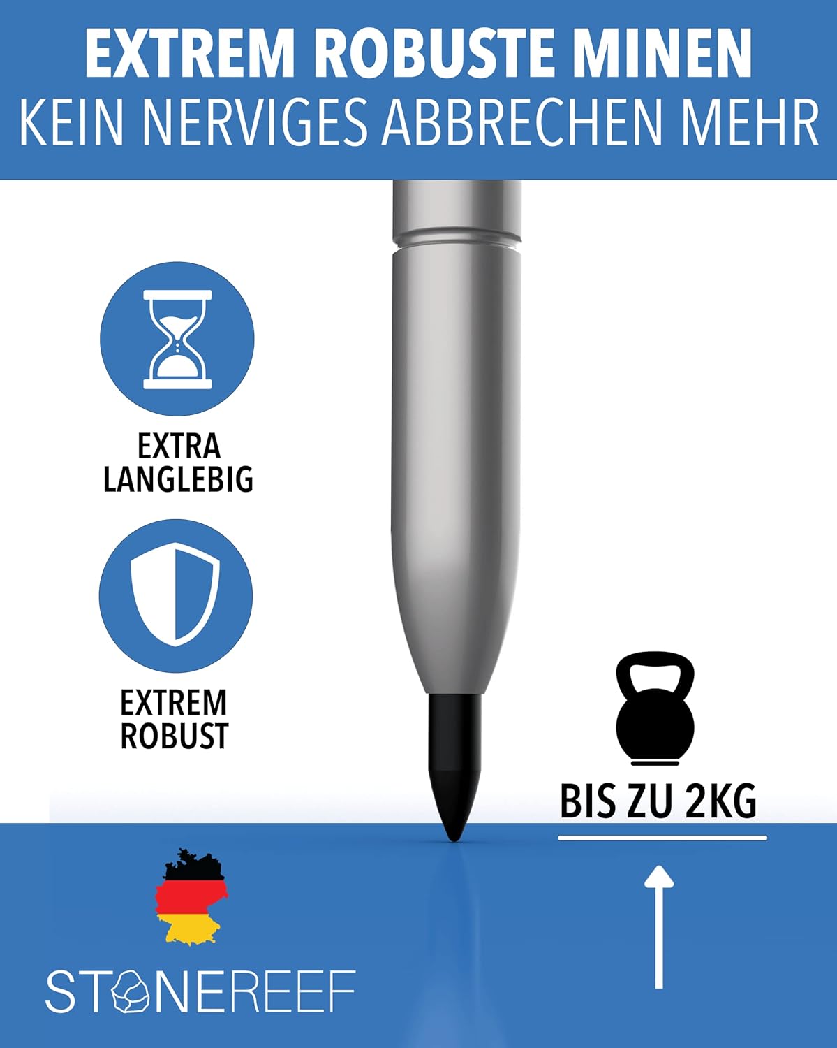 Tieflochmarker zum Anzeichnen in tiefen Bohrlöchern – STONE REEF